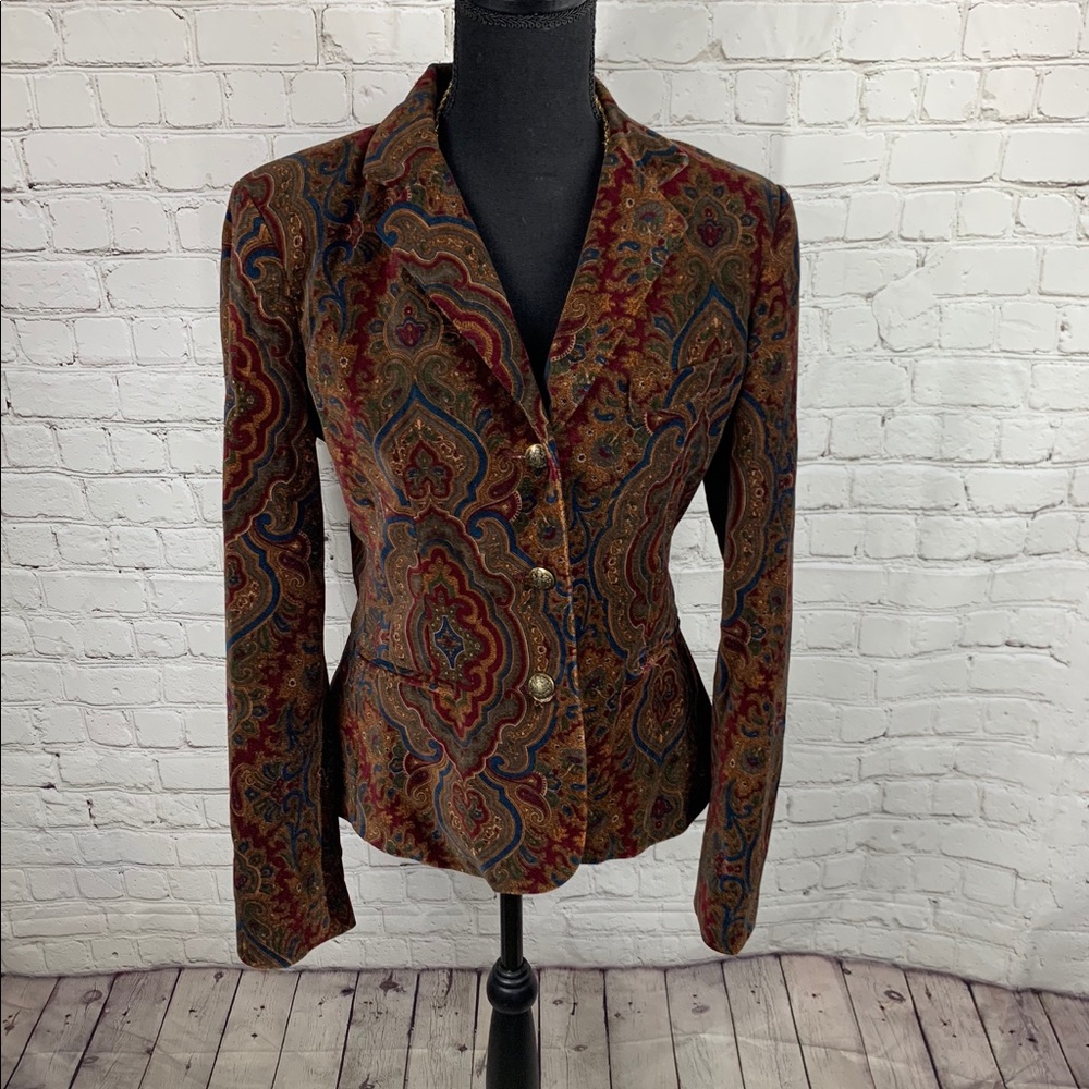 Ralph Lauren floral blazer